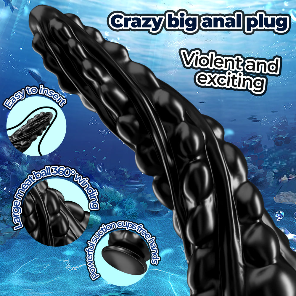 Silicone Anal Plug for Woman Adult Sex Toy Huge Anal Plug Female Masturbation Thrusting Stimulation Butt Plug Sex Toys for Woman