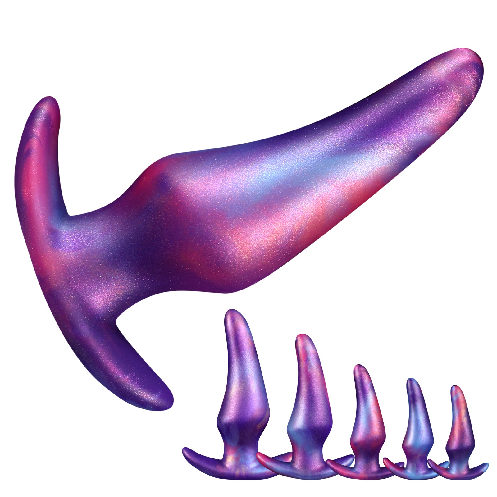Large Anal Plug Silicone 5 Sizes Anal Plug for Women Adult Sex Toy Female Butt Plug Stimulator Adult Sex Toys for Women