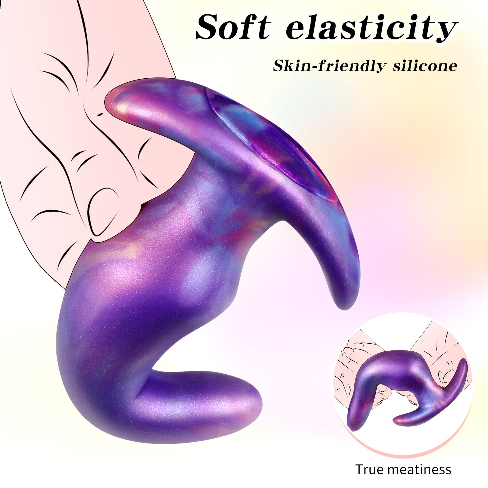 Large Anal Plug Silicone 5 Sizes Anal Plug for Women Adult Sex Toy Female Butt Plug Stimulator Adult Sex Toys for Women
