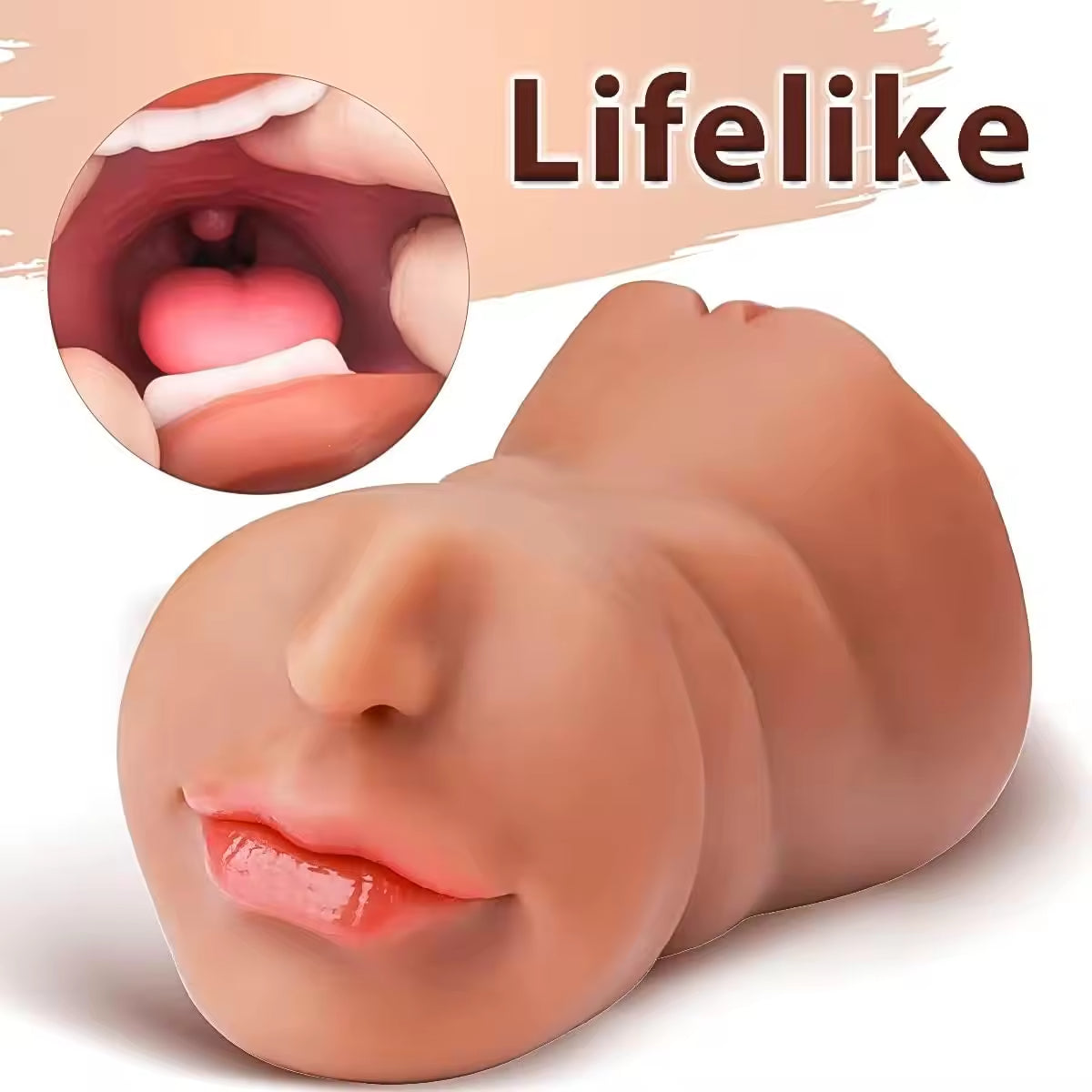 Artificial 3 in 1 Male Masturbator Pocket Pussy TPE Vagina Adult Sex Pussy Toys Masturbation Cup Adult Toys