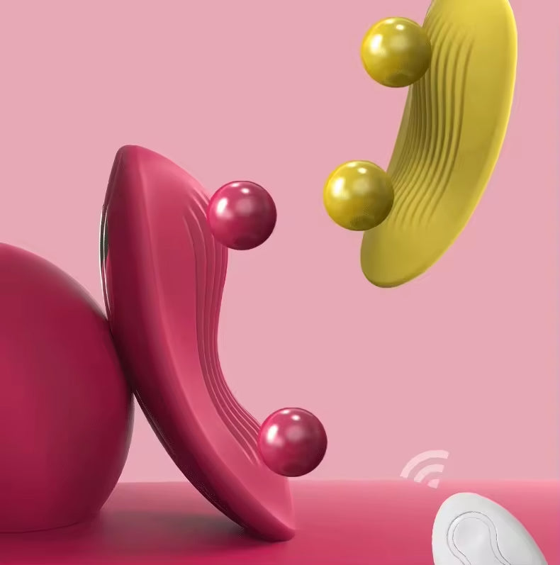 Remote Control Strap on Vibrator for Women 10 Frequency Vibration G-spot Clitoral Stimulator Panties Vibrator Adult Toys for Women