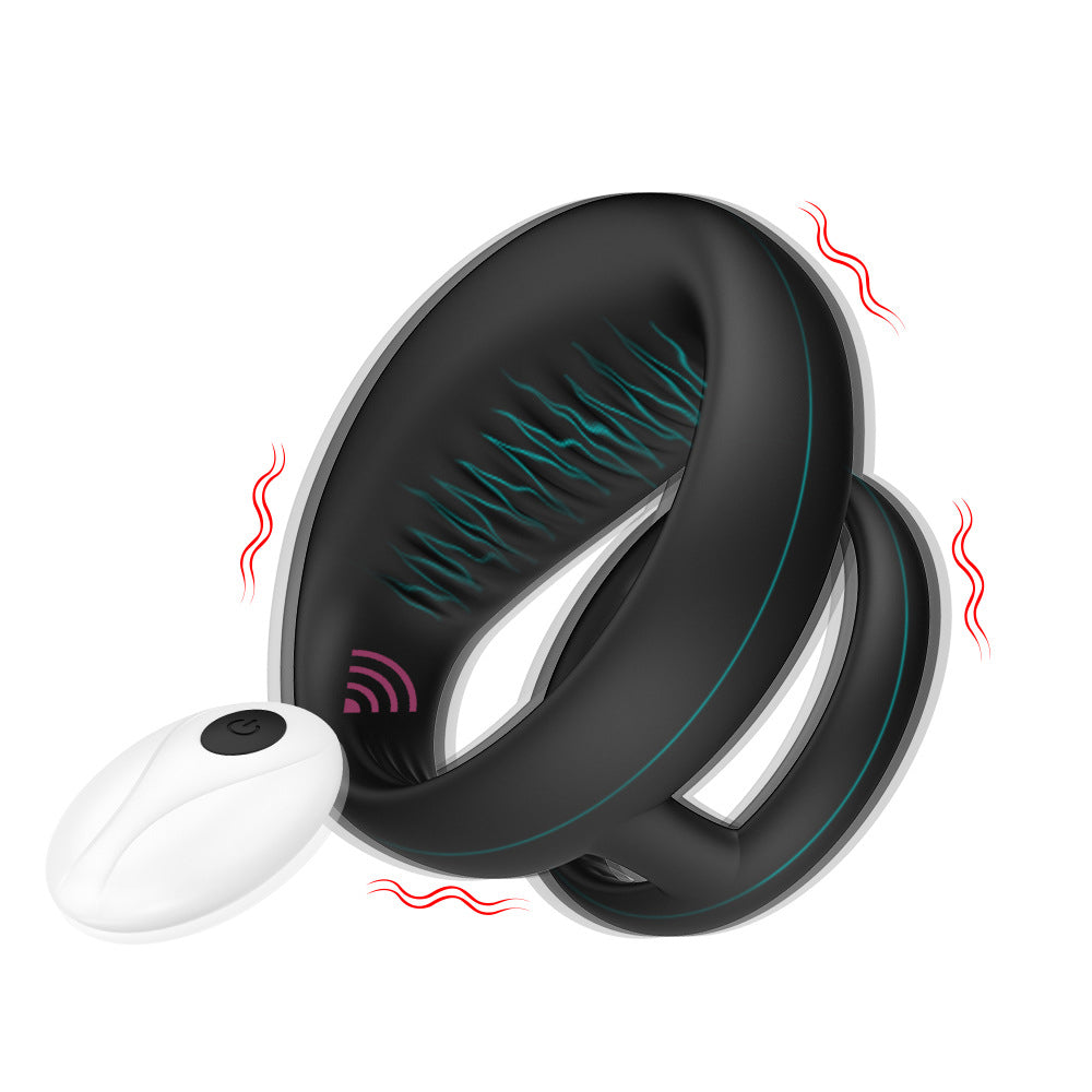 Male Wireless Remote Control and APP Control Vibrating Cock Ring Prostate Silicone Vibrator Penis Ring Sex Toys for Men Adult Toys