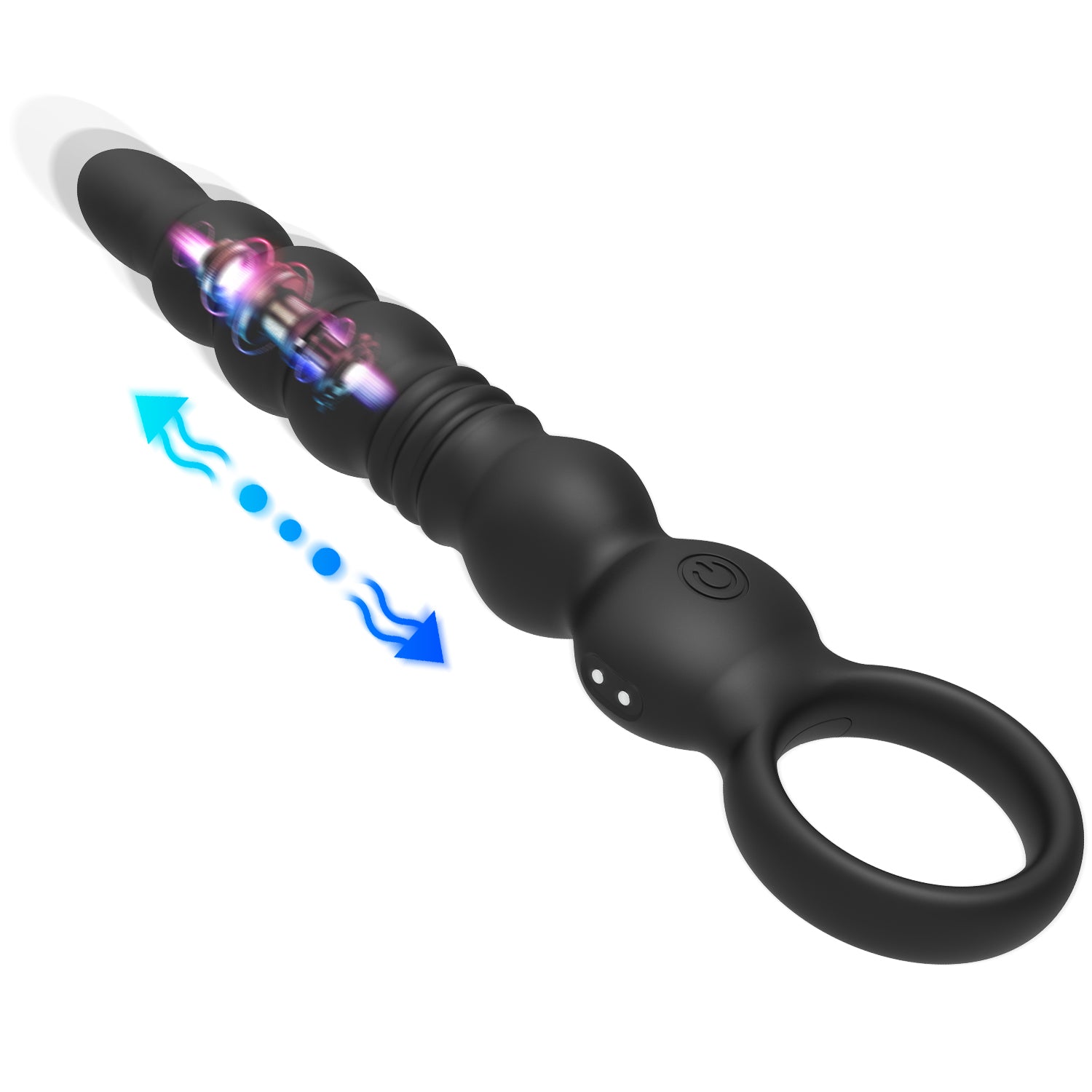 APP Control Anal Plug Vibrator for Women 10 Frequency Vibration and Telescoping Sex Toy Anal Plug Vibrator Sex Toys for Woman