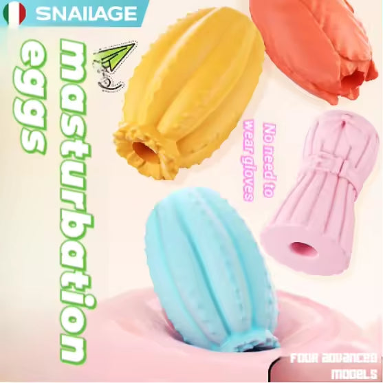 Realistic Silicone Vagina Masturbation Eggs Sex Toy Male Masturbator Vagina Pocket Pussy Masturbation Cup Adult Toys