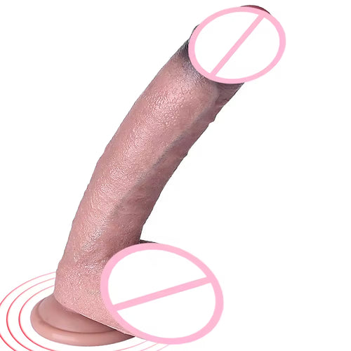 6.7 Inch Silicone Realistic Dildo for Women Penis Thrusting Dildo Female Masturbator Vagina Suction Cup Adult Toys
