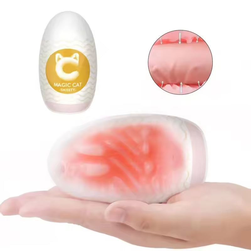 Penis Sucking Massager Men Retractable Male Masturbator Cup for Men Thrusting Adult Toys