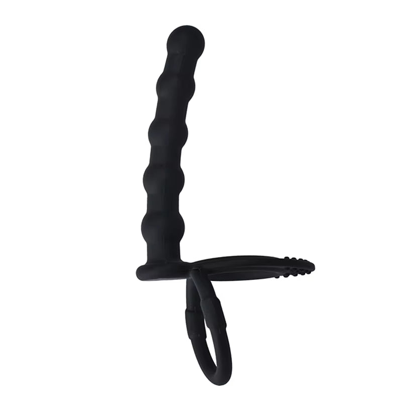 Silicone Cock Ring for Men Male Prostate Adult Sex Toys Anal Plug Penis Ring Extender Cock Rings Sex Toys for Men