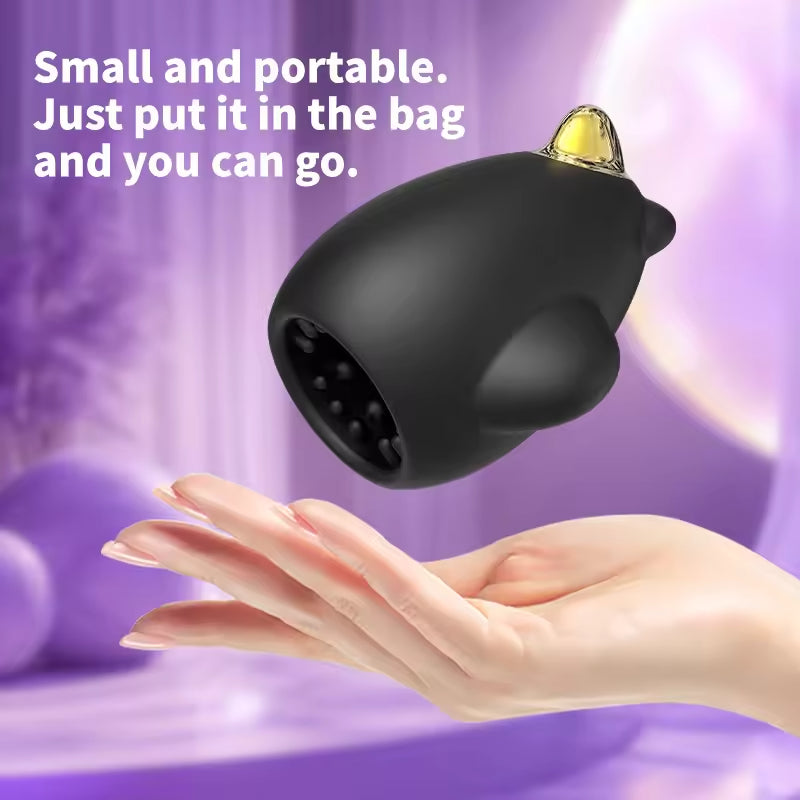 Electric Handheld Silicone Male Masturbation Cup 10 Frequency Vibration Adult Sex Toy Male Masturbation for Men Adult Toys