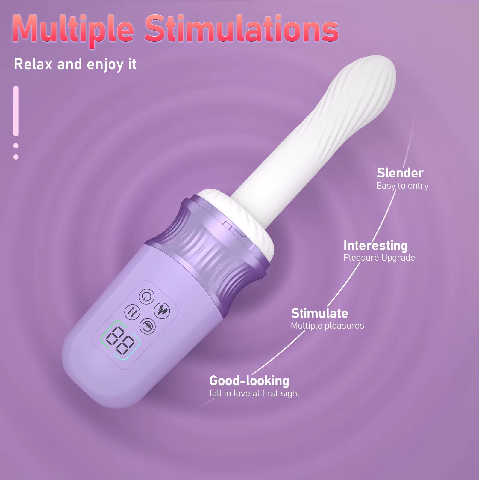 APP Control Sex Toy Machine for Women 7 Vibration Modes Sex Toy Machine Heating Dildo Vibrator Sex Toys for Women Adult Toys
