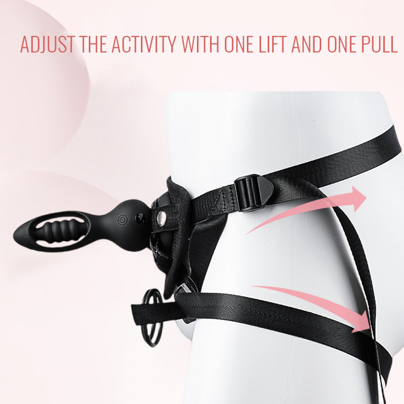 Remote Control 10 Frequency Vibration Strap on Anal Plug Vibrator Sex Toys Suction Cup Butt Plug Vibrator Sex Toys for Woman