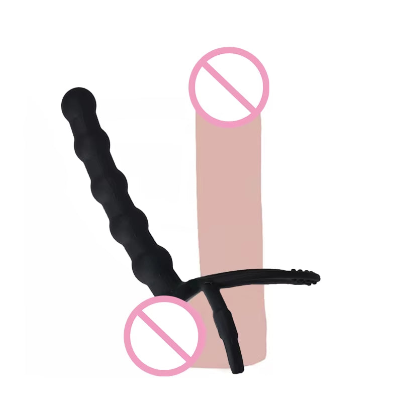 Silicone Cock Ring for Men Male Prostate Adult Sex Toys Anal Plug Penis Ring Extender Cock Rings Sex Toys for Men