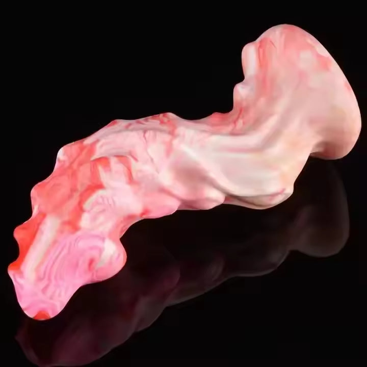 7.1 Inch Monster Big Dildo Liquid Silicone Huge Dildo Adult Sex Toys Dragon Dildo Vaginal and Anal Stimulator Sex Toy for Women