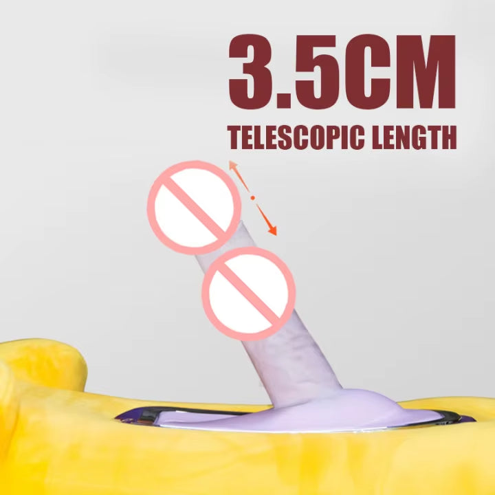 Animals Fox White Bear Dog Sex Machine for Women Sex Toy Remote Control 360 Rotation Automatic Dildo Vibrator Sex Toys for Women
