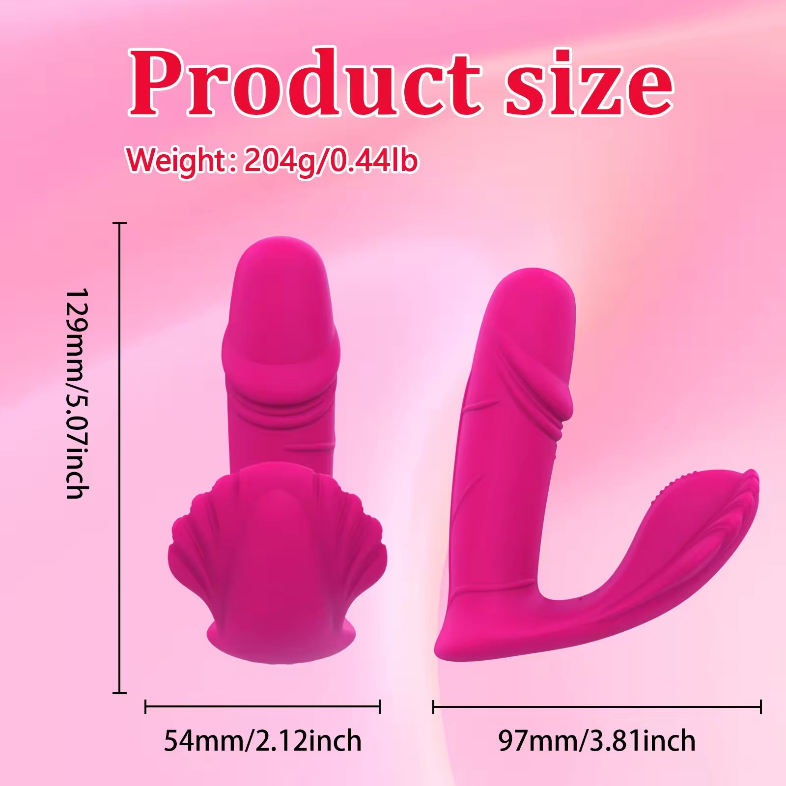 Remote Control Female Wearable Dildo Vibrator for Women Vaginal Stimulation Adult Sex Toys Panties Vibrating Adult Toys for Women