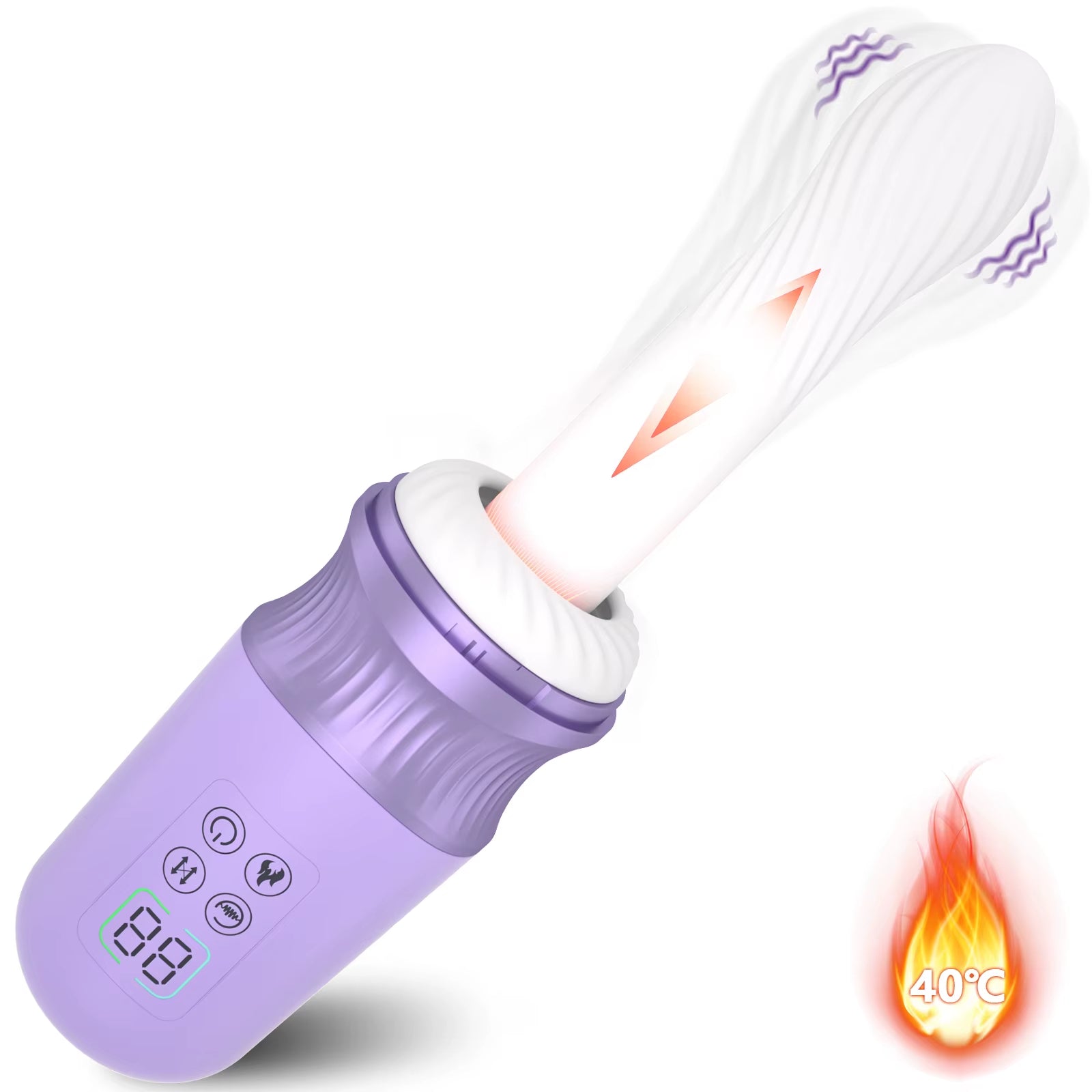 APP Control Sex Toy Machine for Women 7 Vibration Modes Sex Toy Machine Heating Dildo Vibrator Sex Toys for Women Adult Toys