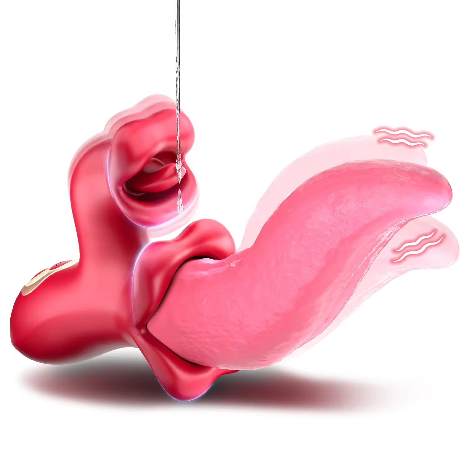APP Control 2 in 1 Tongue Licking Vibrators Sex Toys Vaginal Stimulation 9 Frequency Vibration Masturbation Adult Toys for Women